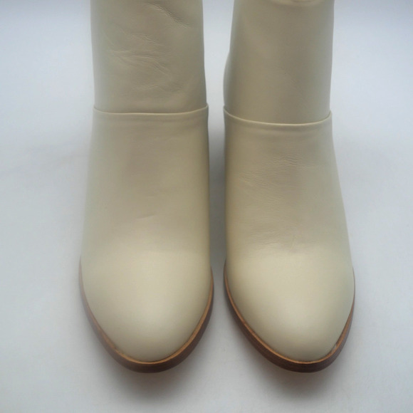 NEW Nisolo Women's 9 Dari Leather Ankle Boots Bootie Bone Cream No Box - Picture 10 of 12